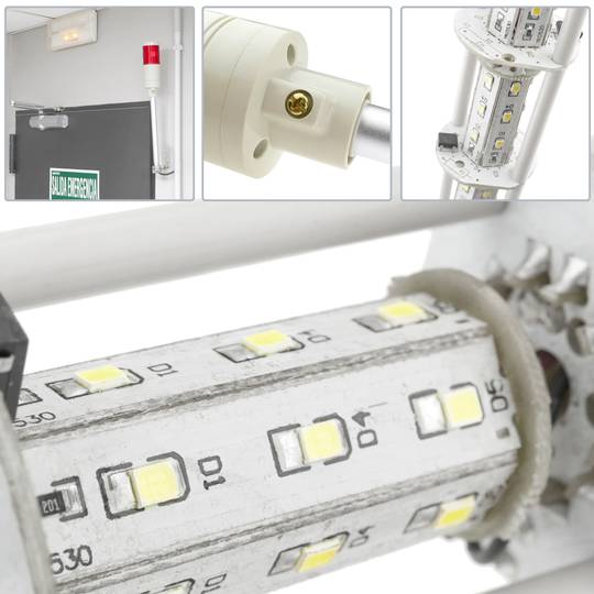 Industrieller Signalsäulen. Warnung Signalturm Lampe mit rot LED 12 VDC