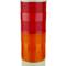 Industrial signaling tower lamp. Warning traffic light with red orange LED lights 12 VDC