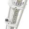 Industrial signaling tower lamp. Warning traffic light with red orange LED lights 12 VDC