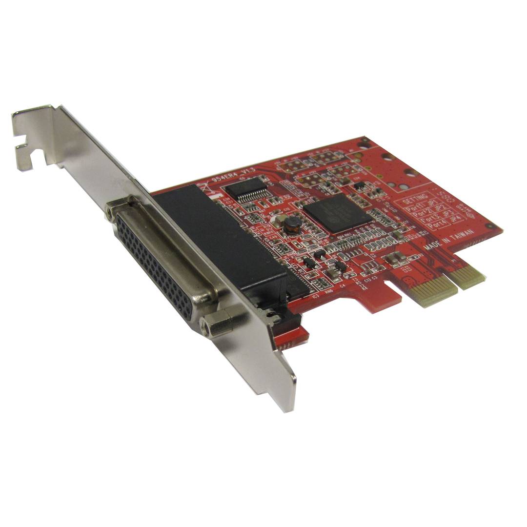 PCI-Express-Karte der Serie 16C950 (4S 4xDB9 Kabel)
