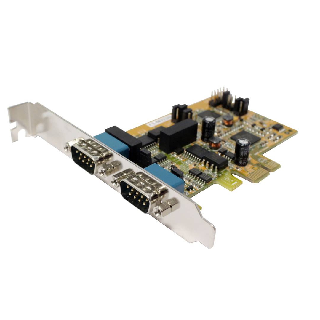 Tarjeta PCI-express PCIe a RS422 RS485 con protección eléctrica y opto-aislada