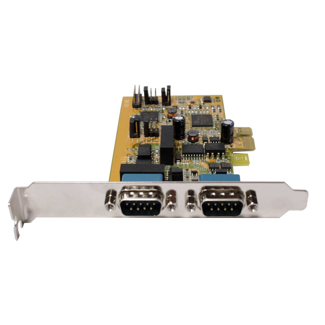 Tarjeta PCI-express PCIe a RS422 RS485 con protección eléctrica y opto-aislada