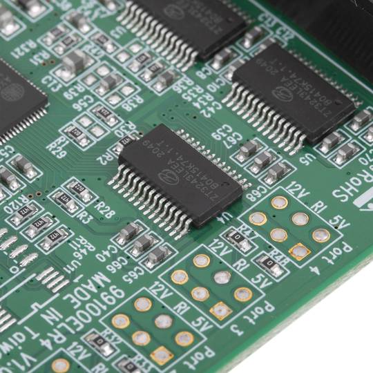 PCI-Express 16C950 FLEX-ATX-kaart (4S-kabel 4xDB9)