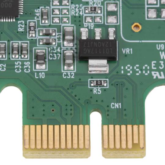 PCI-Express 16C950 FLEX-ATX-kaart (4S-kabel 4xDB9)