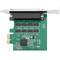 PCIe scheda PCI-Express RS232 16C1050 compatibile a 8 porte Flex-ATX
