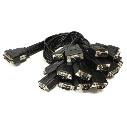 PCIe PCI-Express-Karte RS232 seriellen Port 16C1050 16-Flex-ATX-Unterstützung