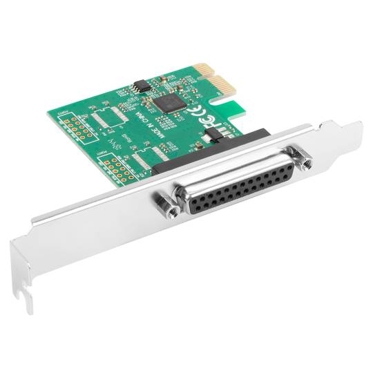Targeta PCI Express X1 1X LPT 25 pin de perfil baix de Lanberg PCE-LPT-001