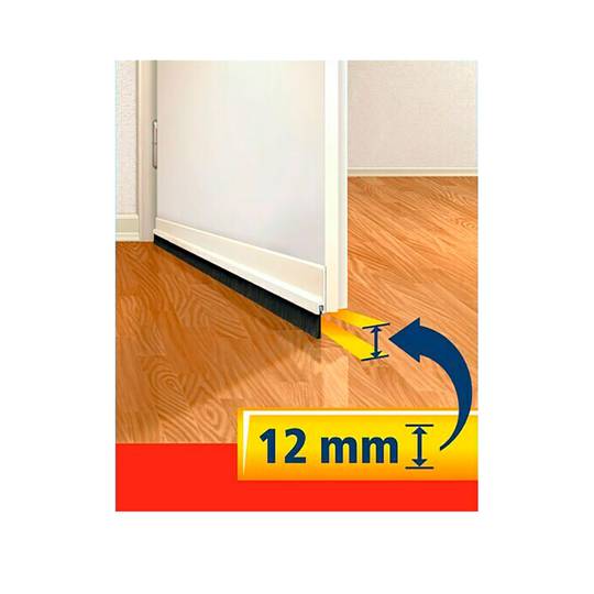 Guarnizione per porta in PVC 1 mx 37 mm colore trasparente TESA ‎05433-00102-00