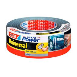 Fita universal extra power 50 mx 50 mm cor prata TESA 56389