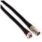 Coassiale TV via cavo maschio RG6U F a 2,5 m maschili