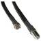 Cable coaxial RG6U F macho a F hembra de 2.5m