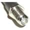 Cable coaxial RG6U F macho a F hembra de 2.5m