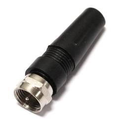 Conector F macho con funda