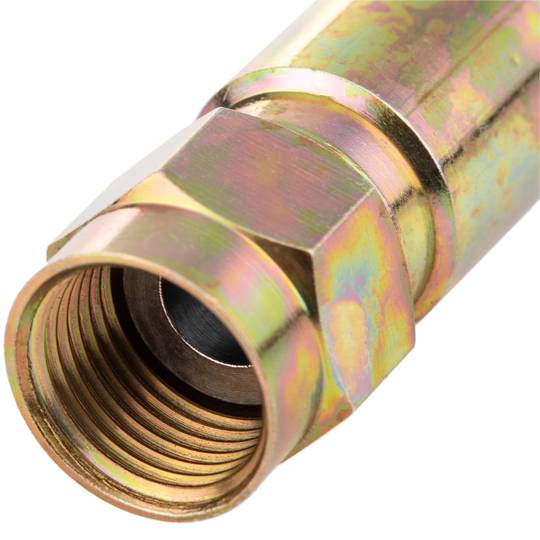 Conector F macho resistente à água