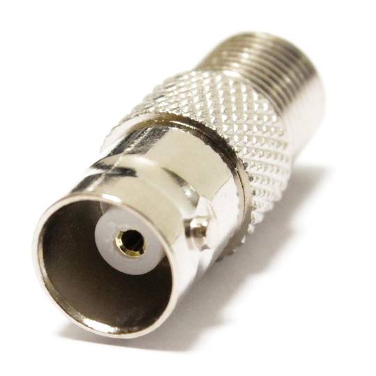 Adaptador BNC-hembra a F-hembra