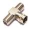 Adaptador F-macho a 2xF-hembra tipo T