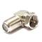 Adapter F-Male to F-type female angle
