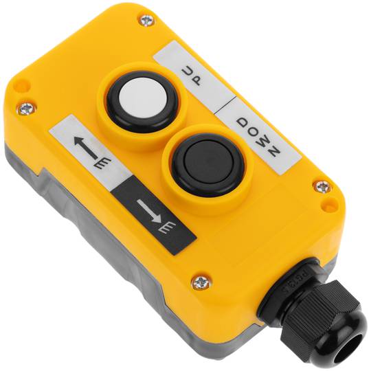 Pudełko z 2 chwilowymi przyciskami z serii LAY5