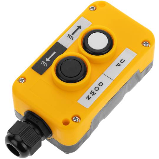 Pudełko z 2 chwilowymi przyciskami z serii LAY5