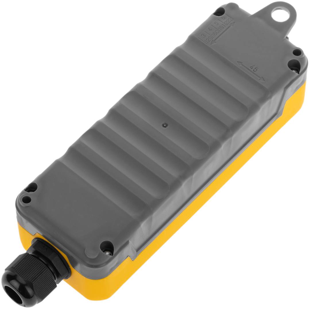 Caixa de controle com 2+2 botões momentâneos pela série LAY5