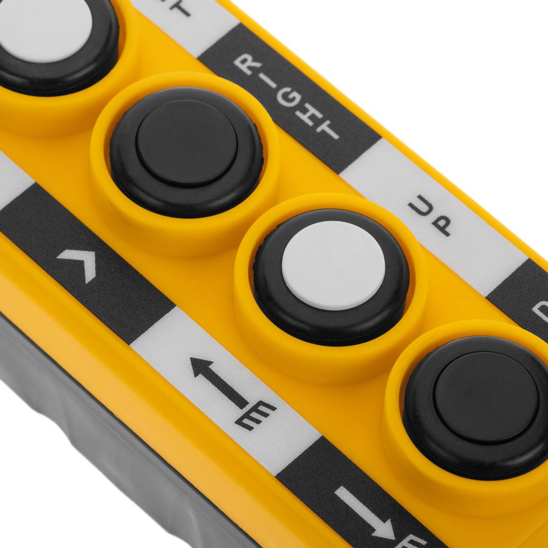 Caixa de controle com 2+2 botões momentâneos pela série LAY5