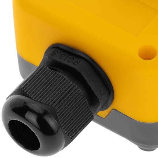 Caixa de controle com 2+2 botões momentâneos pela série LAY5