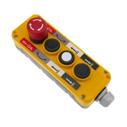 Caixa de 2+1 polsadors momentanis i parada d'emergència de la sèrie LAY5