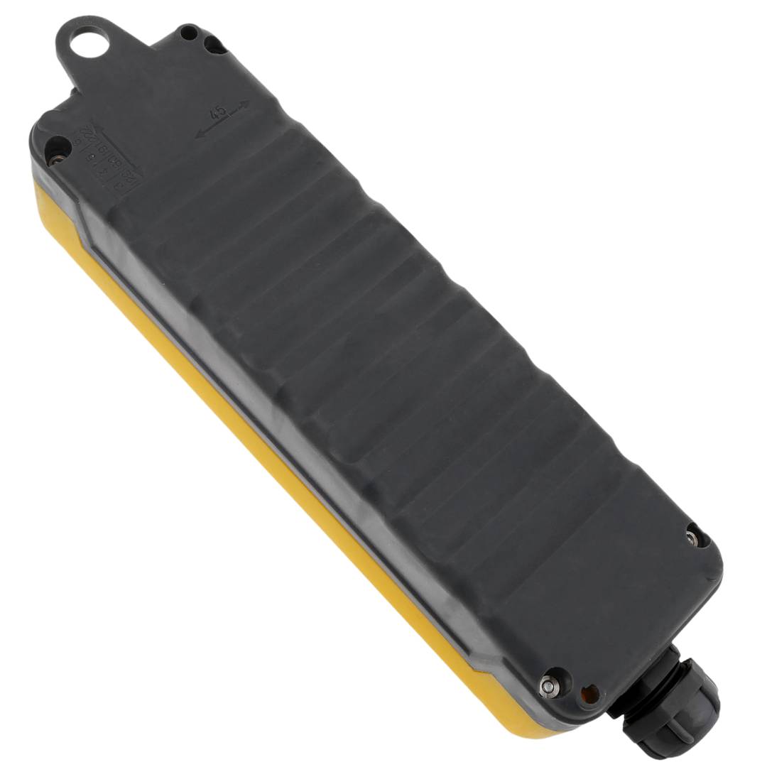 Caixa de controle com 2+2 botões momentâneos e paragem de emergência pela série LAY5