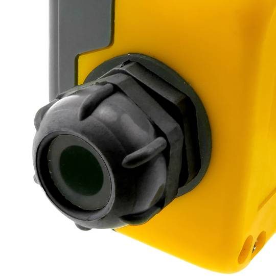 Caixa de controle com 2+2 botões momentâneos e paragem de emergência pela série LAY5