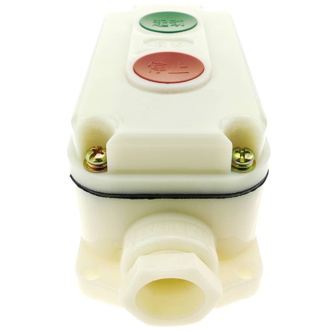 Scatola di controllo con 2 pulsanti momentanei 1NO 1NC LA5821-1