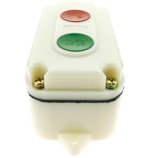 Scatola di controllo con 2 pulsanti momentanei 1NO 1NC LA5821-1