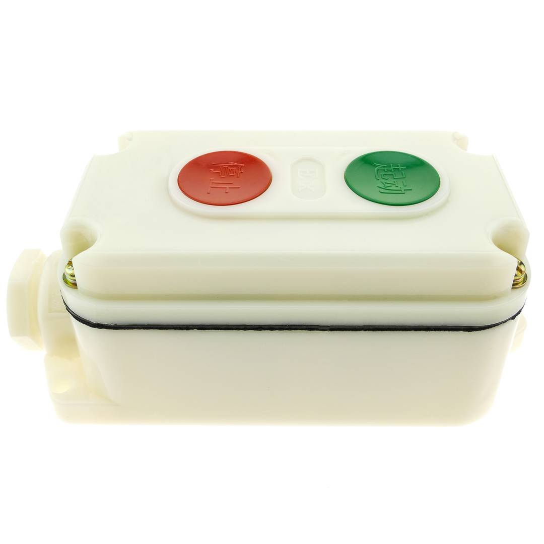 Scatola di controllo con 2 pulsanti momentanei 1NO 1NC LA5821-1