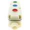 Boîte de commande avec 3 boutons poussoirs momentanés 1NO 1NC LA5821-1