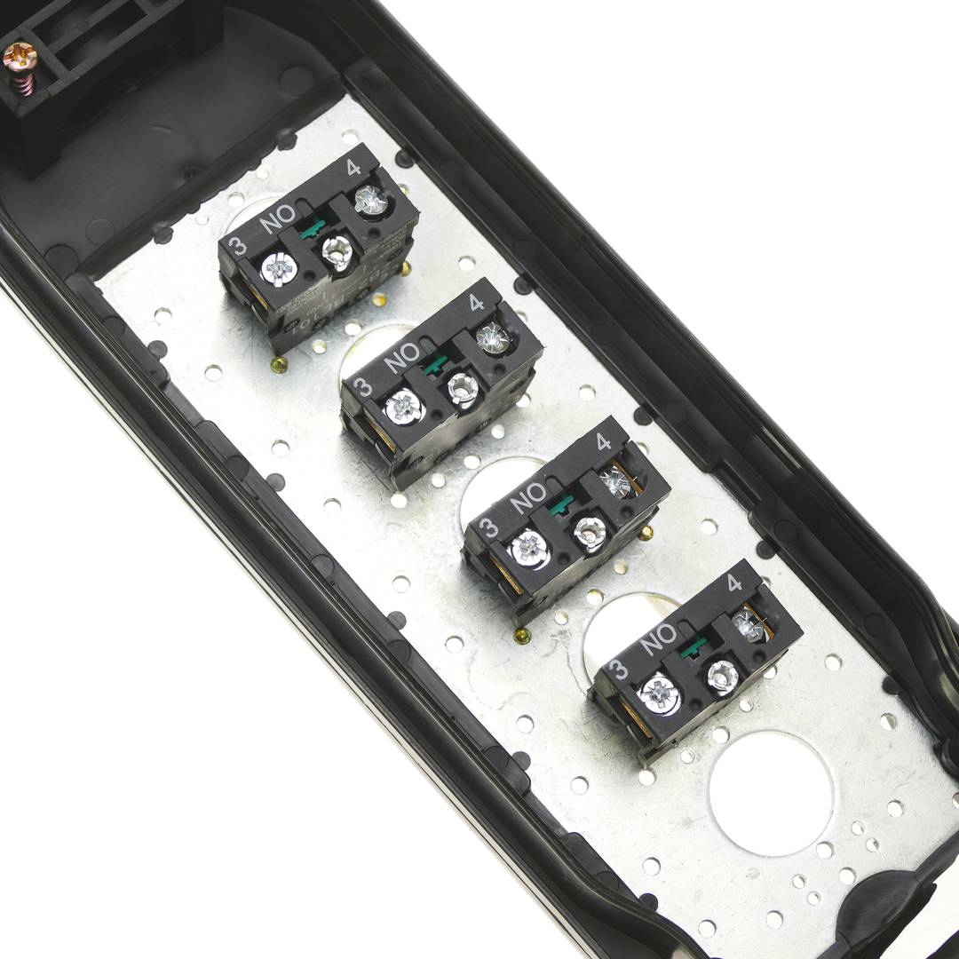 Scatola di controllo con 2+2 pulsanti momentaneo da serie XACA