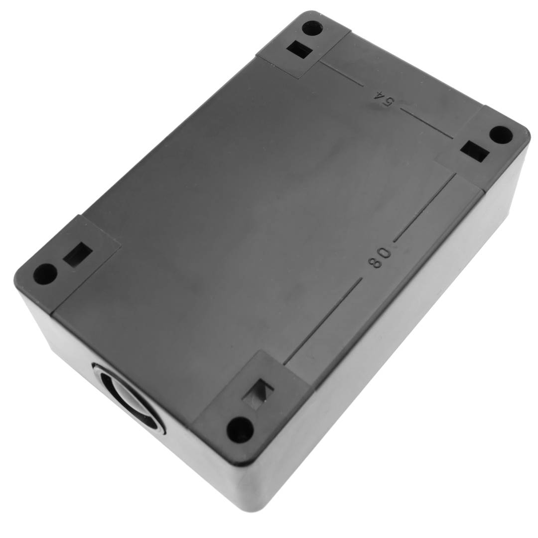 Caixa de controle dispositivos elétricos para 2 botão de pressão ou cinza 22 mm chave amarela