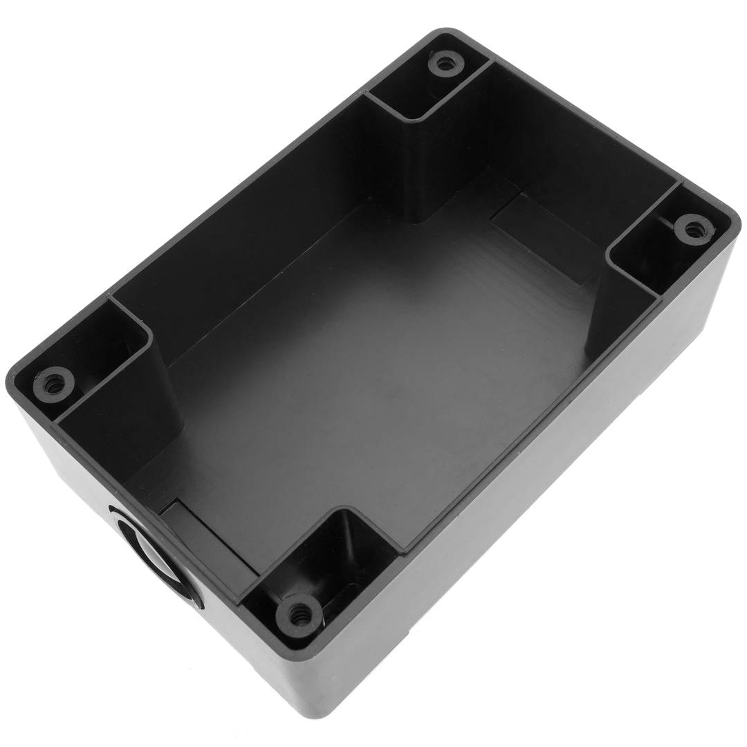 Caixa de controle dispositivos elétricos para 2 botão de pressão ou cinza 22 mm chave amarela