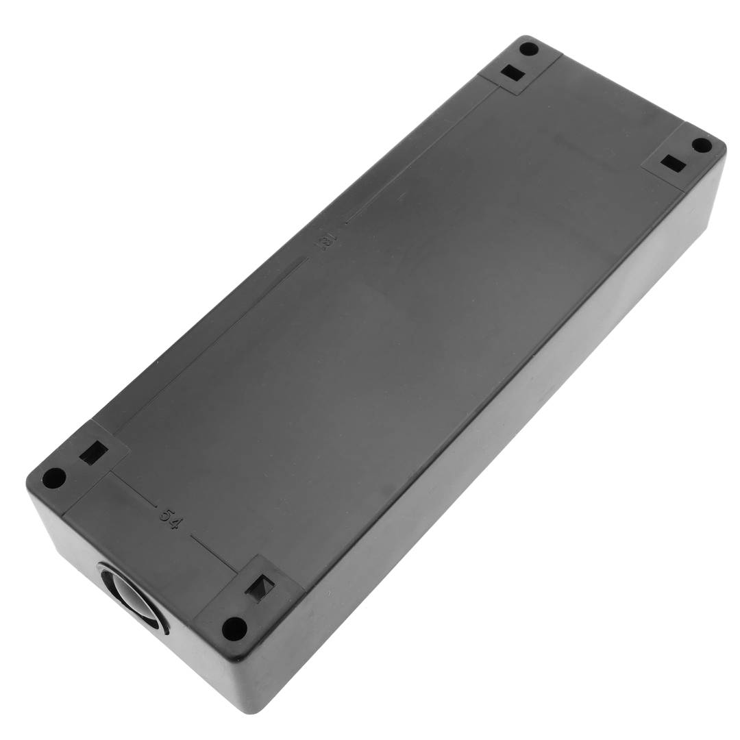 Schakelkast van elektrische apparaten voor 4 drukknoppen of schakelaar 22 mm geel