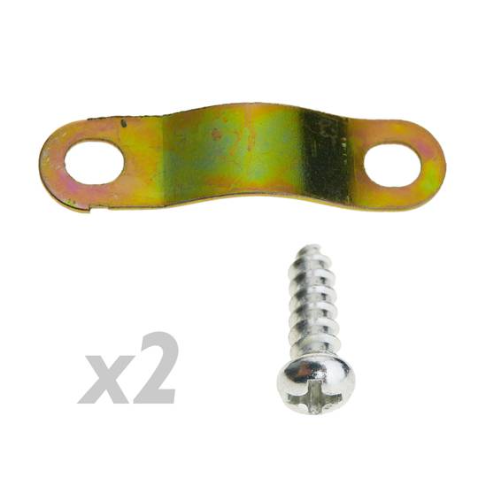 Doos met 2 + 2 tijdelijke drukknoppen van de COB-serie 70x50x185mm