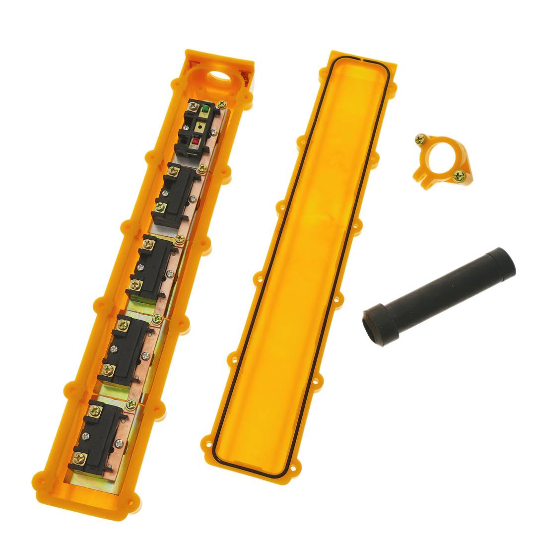 Caixa de 2+2+2+2 polsadors momentanis i 2 commutadors de la sèrie COB