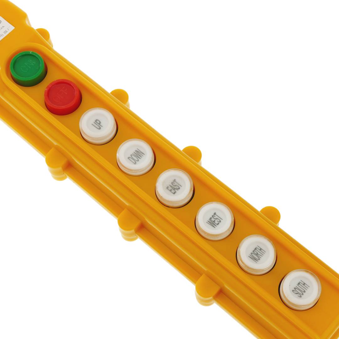 Caixa de 2+2+2+2 polsadors momentanis i 2 commutadors de la sèrie COB