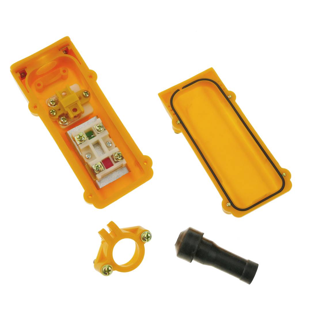 Steuerung Kontrolle Station Kasten mit 2 momentanem taste Druckknopf und Notstopp von COB