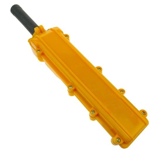 Scatola di controllo con 2+2 pulsanti momentaneo e 2 interruttore e arresto d'emergenza da serie COB