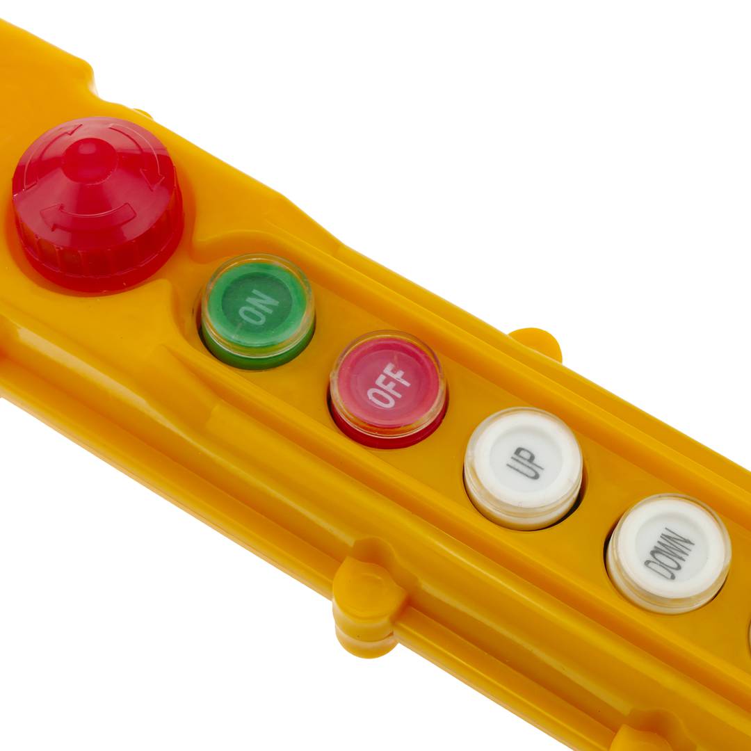 Doos met 2 + 2 + 2 + 2 tijdelijke drukknoppen en 2 schakelaars en noodstop van de COB-serie