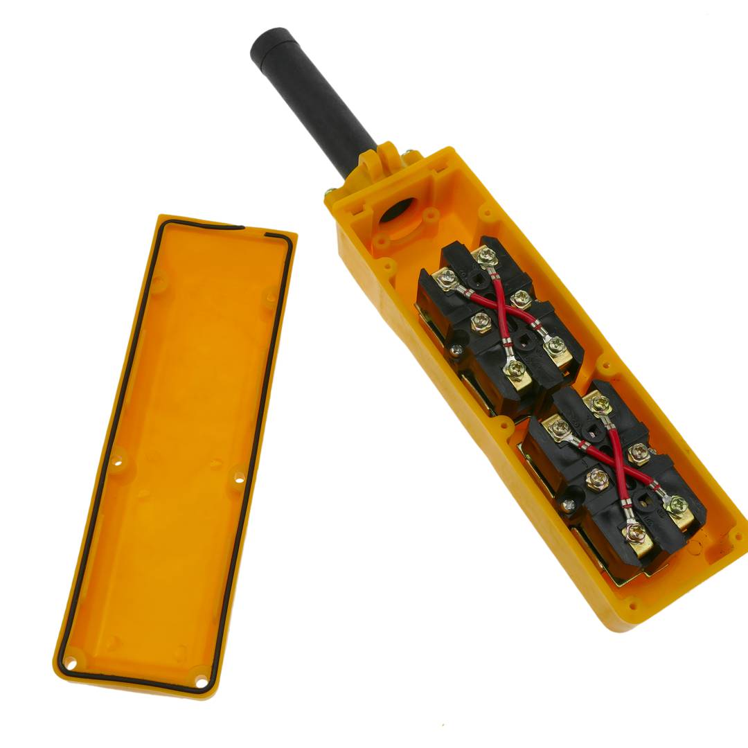 Caixa de controle com 2+2 botões momentâneos pela série COB 70x65x230mm