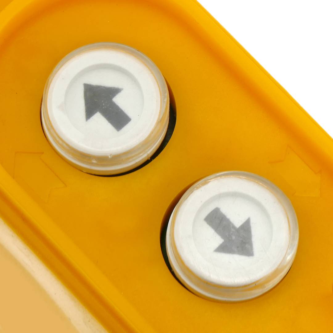 Caixa de controle com 2 botões momentâneos pela série COB 60x50x230mm