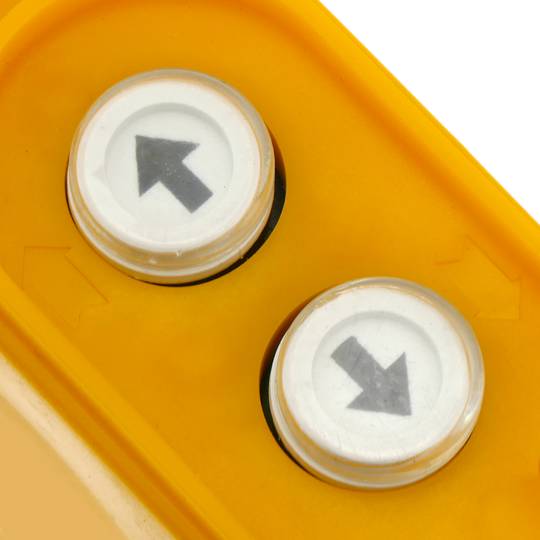 Caixa de controle com 2 botões momentâneos pela série COB 60x50x230mm