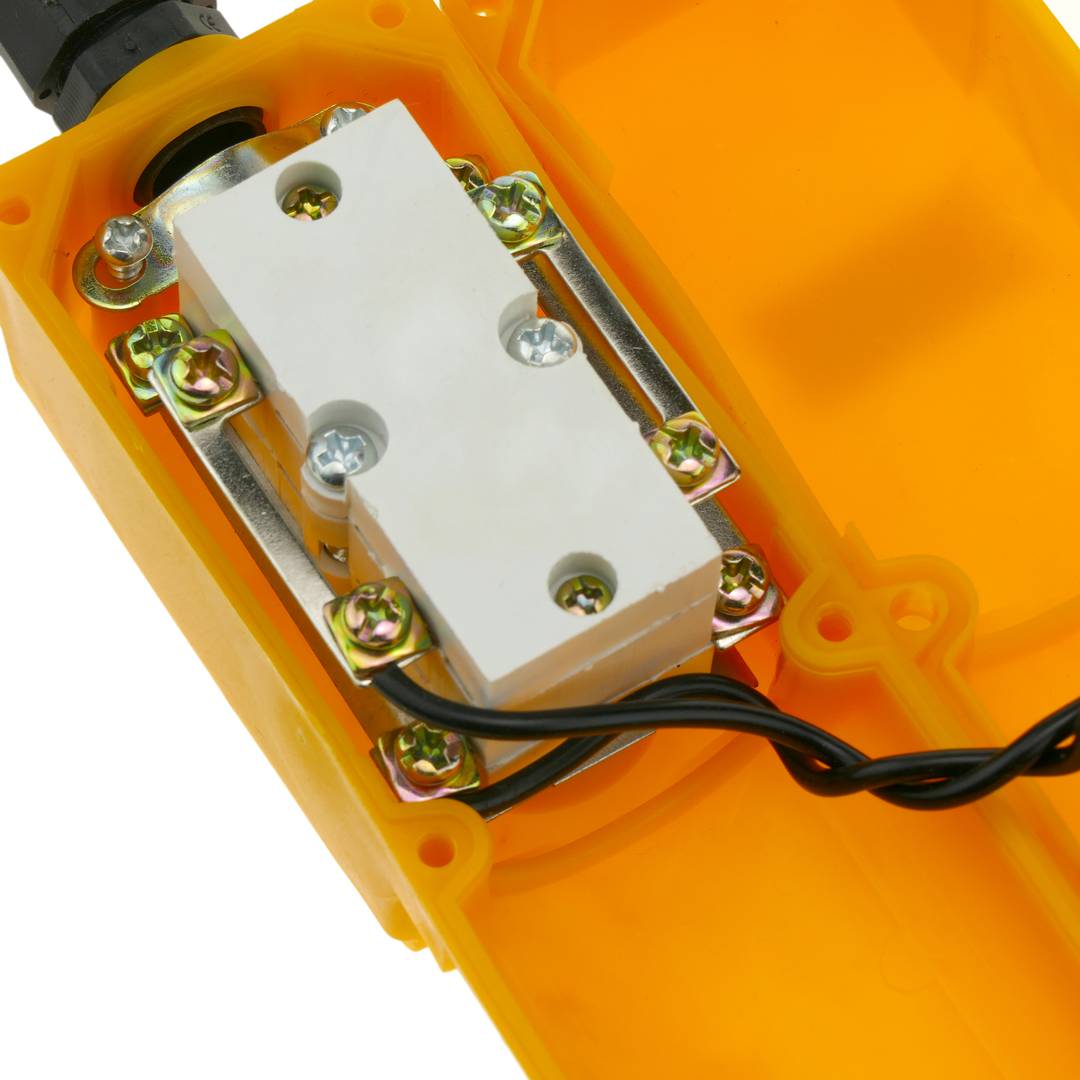 Caixa de controle com 2 botões momentâneos pela série COB 60x50x230mm