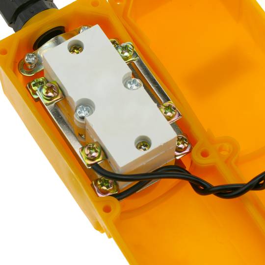 Caixa de controle com 2 botões momentâneos pela série COB 60x50x230mm