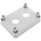 Schakelkast van elektrische apparaten voor 2 knoppen of schakelaars 22 mm beige