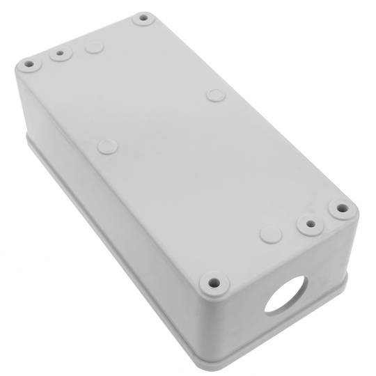 Caixa de controle dispositivos elétricos para 4 botão de pressão ou cinza 22 mm beige